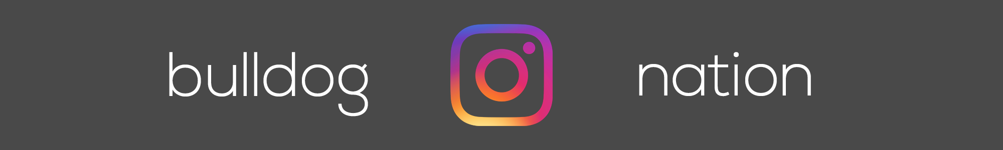 Find us on Instagram.
