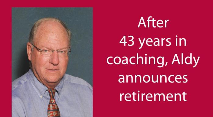 Aldy retires from coaching after 43 years