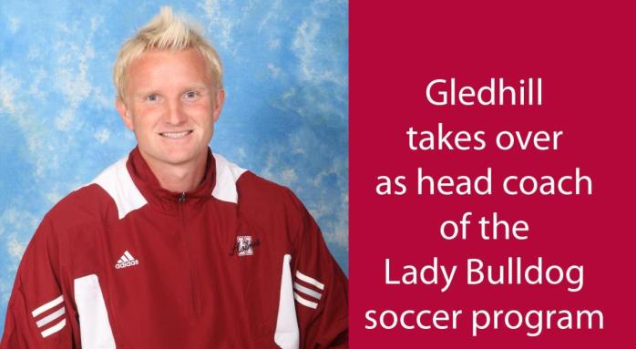 Gledhill takes over as head women's soccer coach