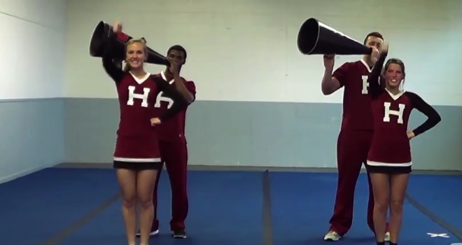 2017 Cheerleader Tryout Routines